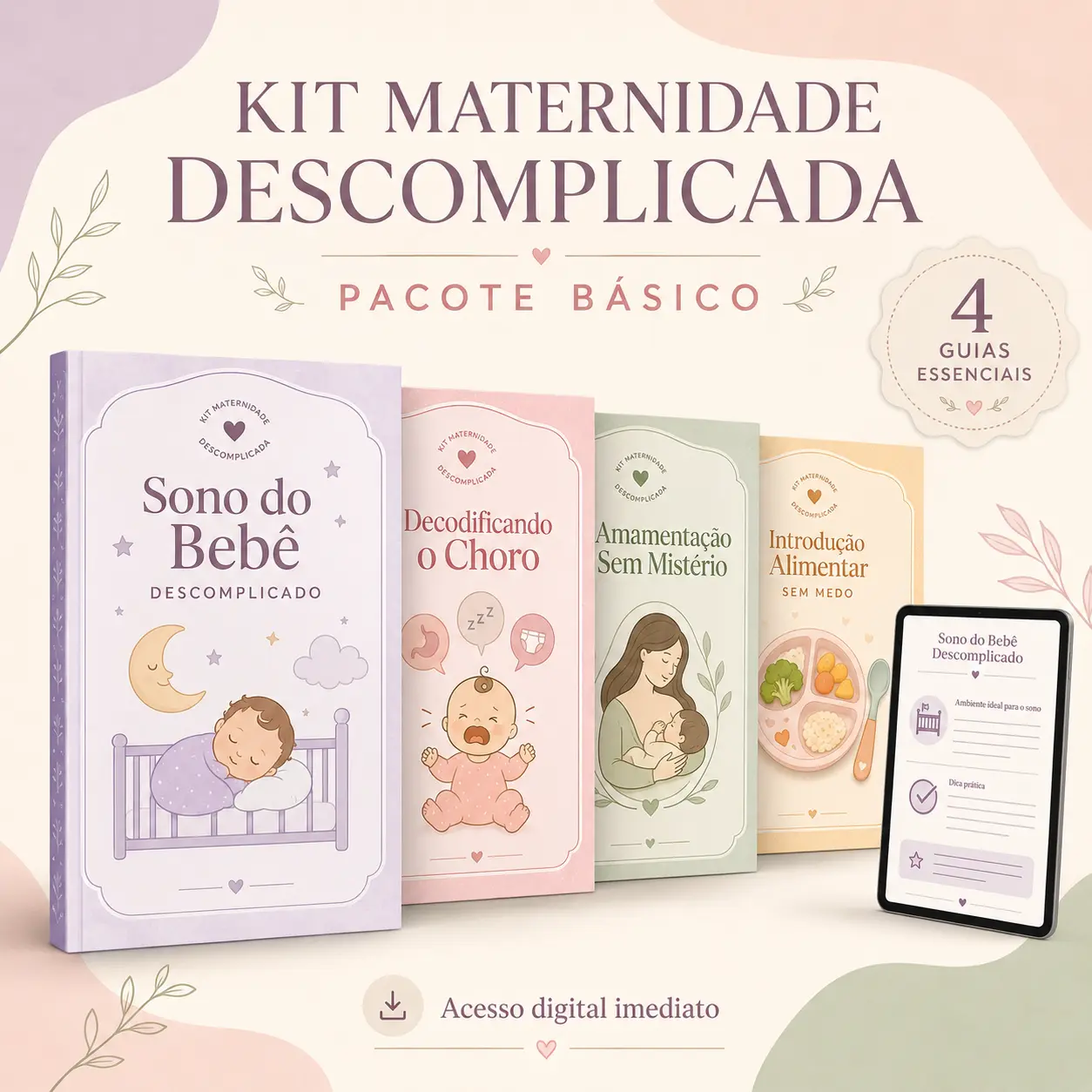 Kit Básico com 4 guias essenciais